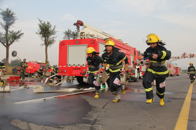 渭南支队技能比武大赛